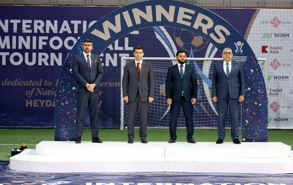 Bakıda keçirilən Beynəlxalq Minifutbol Turniri başa çatıb - FOTO