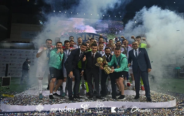 Bakıda keçirilən Beynəlxalq Minifutbol Turniri başa çatıb - FOTO