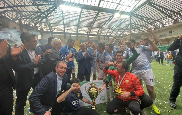 FHN-in komandası Ulu Öndər Heydər Əliyevin 100 illiyinə həsr olunmuş minifutbol turnirinin qalibi olub - VİDEO
