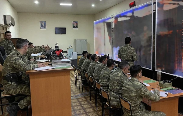 Azərbaycan Ordusunda komanda-qərargah təlimləri keçirilib - FOTO