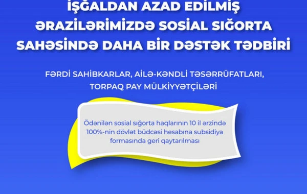 Bu şəxslərə maaşdan əlavə 600 manat pul veriləcək - FOTO