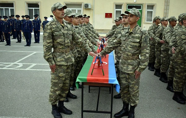 Azərbaycan Ordusunda andiçmə mərasimləri keçirilib - FOTO/VİDEO
