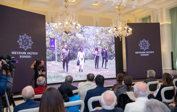 Şuşada Ulu Öndər Heydər Əliyevin 100 illiyi münasibətilə film nümayiş olunub - FOTO