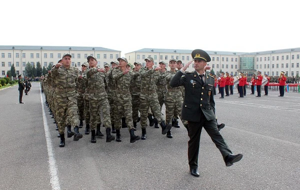 В армии Азербайджана состоялись церемонии принятия Военной присяги - ФОТО