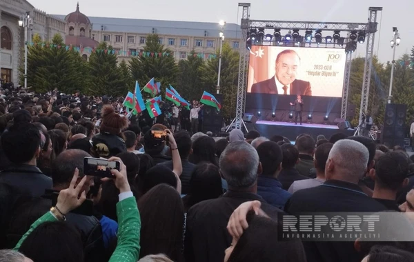 Şimal bölgəsində Heydər Əliyevin 100 illik yubileyi ilə bağlı konsert təşkil olunub - FOTO