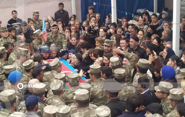 Şəhid Orxan Novruzəlizadə dəfn olunub - FOTO - YENİLƏNİB - 1