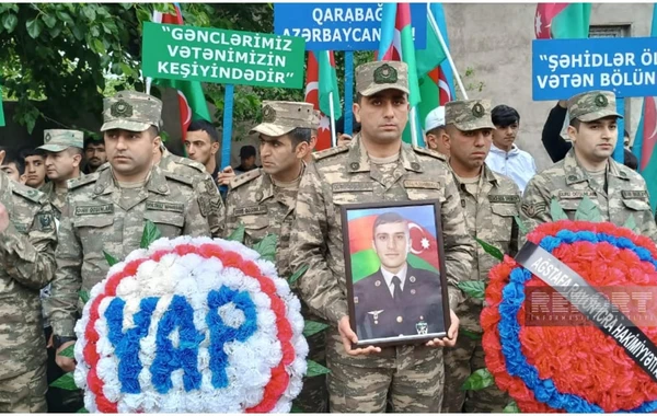 Şəhid Orxan Novruzəlizadə dəfn olunub - FOTO - YENİLƏNİB - 1