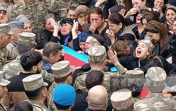 Şəhid Orxan Novruzəlizadə dəfn olunub - FOTO - YENİLƏNİB - 1