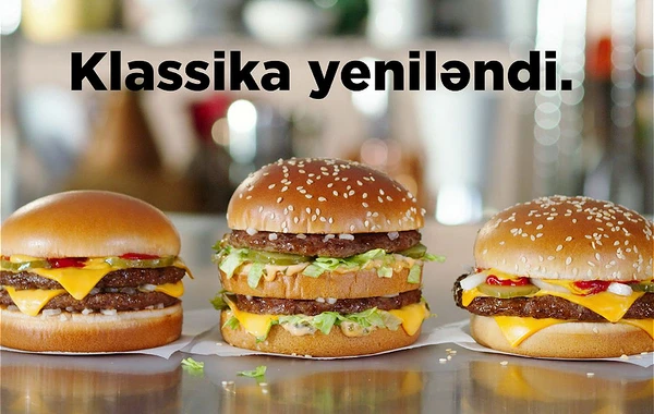 Klassika yeniləndi! - “McDonald's” tarixdə ilk dəfə klassik burgerlərin reseptinə və hazırlanma texnologiyasına dəyişiklik edib - VİDEO