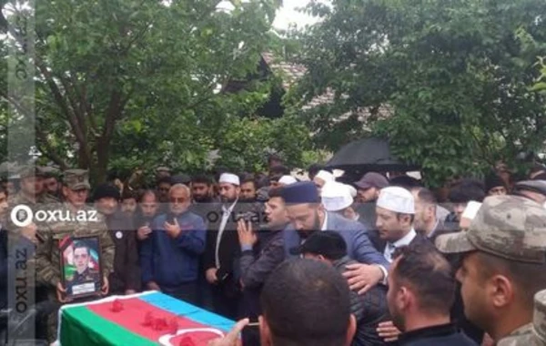 Şəhid Məhəmməd Qarayev Qəbələdə dəfn edilib - YENİLƏNİB - FOTO