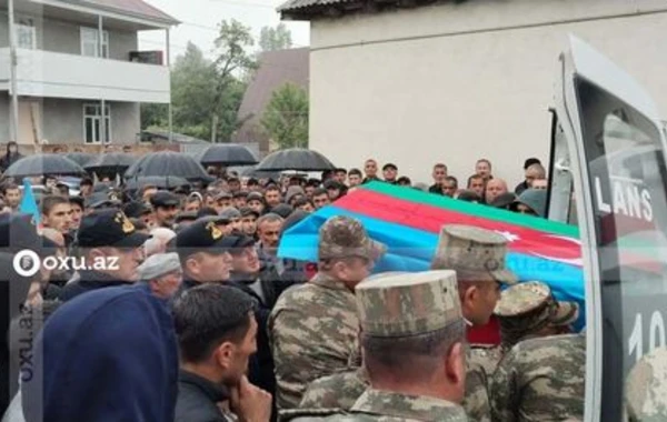 Şəhid Məhəmməd Qarayev Qəbələdə dəfn edilib - YENİLƏNİB - FOTO