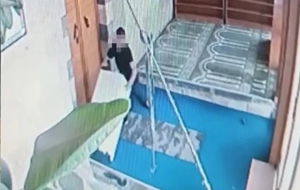 Məsciddən oğurluq ona baha başa gəldi - FOTO/VİDEO