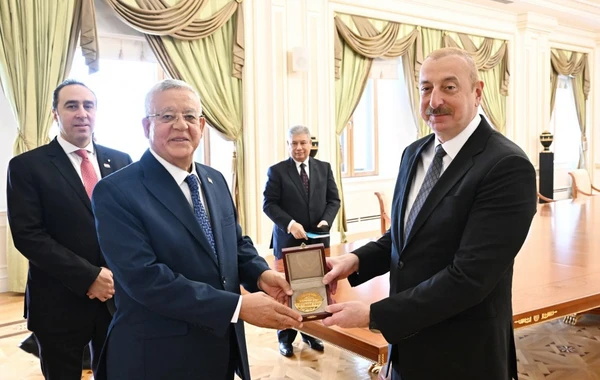 İlham Əliyev Misir parlamentinin Nümayəndələr Palatasının sədrini qəbul edib - FOTO - YENİLƏNİB