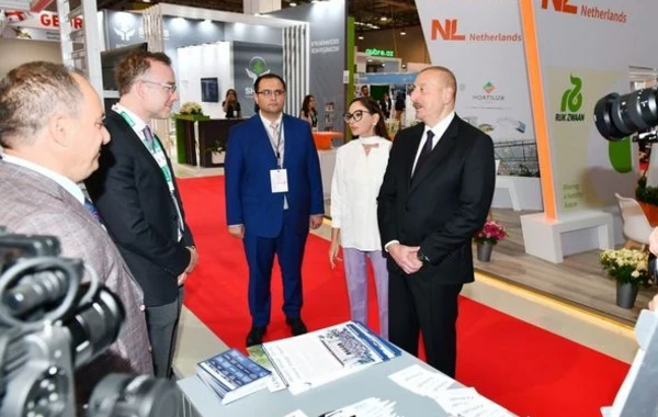 Ильхам Алиев и Мехрибан Алиева ознакомились с выставками Caspian Agro, InterFood Azerbaijan - ОБНОВЛЕНО + ФОТО