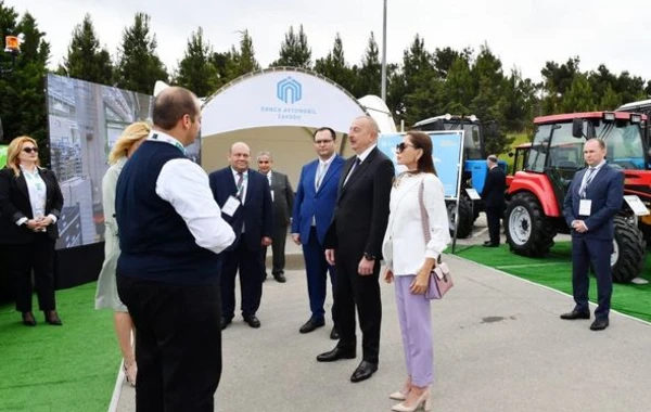 Ильхам Алиев и Мехрибан Алиева ознакомились с выставками Caspian Agro, InterFood Azerbaijan - ОБНОВЛЕНО + ФОТО