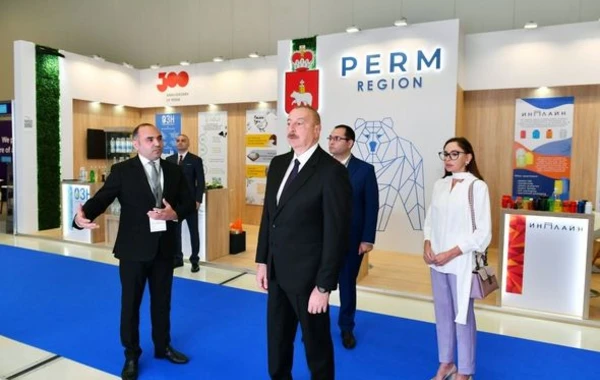 Ильхам Алиев и Мехрибан Алиева ознакомились с выставками Caspian Agro, InterFood Azerbaijan - ОБНОВЛЕНО + ФОТО