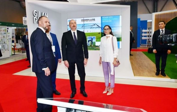 Ильхам Алиев и Мехрибан Алиева ознакомились с выставками Caspian Agro, InterFood Azerbaijan - ОБНОВЛЕНО + ФОТО