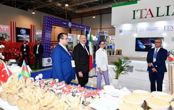 Ильхам Алиев и Мехрибан Алиева ознакомились с выставками Caspian Agro, InterFood Azerbaijan - ОБНОВЛЕНО + ФОТО