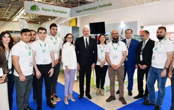Ильхам Алиев и Мехрибан Алиева ознакомились с выставками Caspian Agro, InterFood Azerbaijan - ОБНОВЛЕНО + ФОТО
