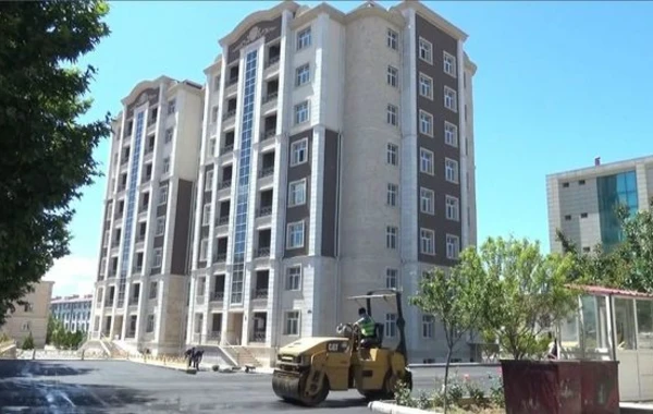 В Нахчыване реконструируют автомобильные дороги - ФОТО
