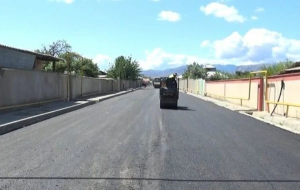 В Нахчыване реконструируют автомобильные дороги - ФОТО