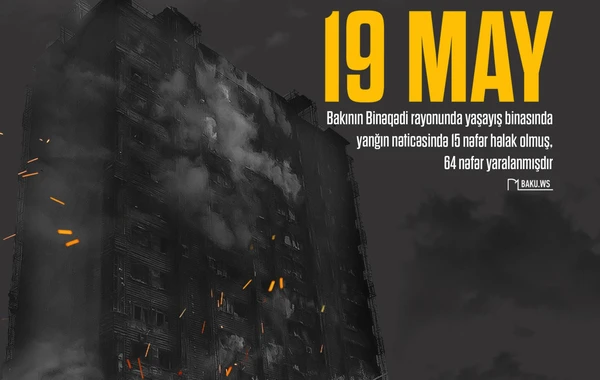 Azadlıq prospektindəki dəhşətli yanğından 8 il ötür - FOTO