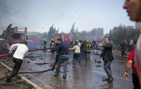 Azadlıq prospektindəki dəhşətli yanğından 8 il ötür - FOTO