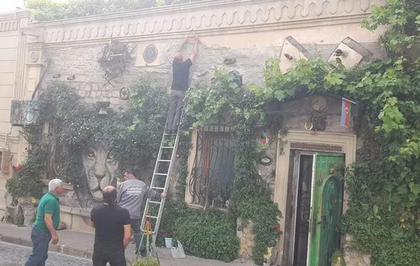 Tənqidlərə səbəb olan "Dəmir yumruq" abidəsi SÖKÜLDÜ - FOTO