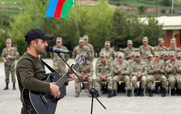 Ehtiyatda olan hərbi vəzifəlilərin təlim toplanışı davam edir - FOTO