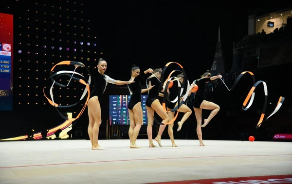 Сборная Азербайджана в групповых упражнениях стала чемпионом Европы - ФОТО