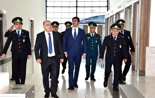DGK sədri Sədərək dövlət sərhədindən buraxılış məntəqəsinə baxış keçirib - FOTO