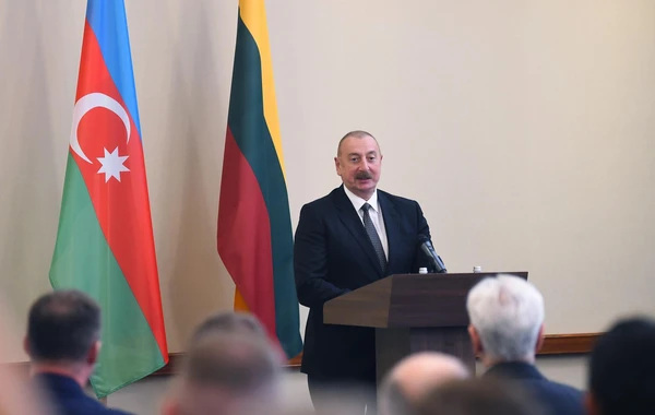 Vilnüsdə Azərbaycan-Litva biznes forumu keçirilib - FOTO