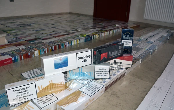 Bakıda külli miqdarda aksizsiz siqaretlər aşkarlanıb - FOTO