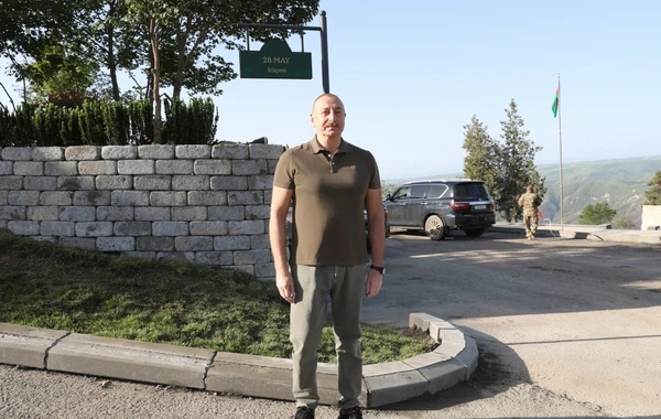 Президент Ильхам Алиев принял участие в ряде мероприятий в городе Лачын - ФОТО