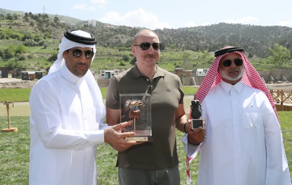 Laçında Şərqi Qafqaz turları və şahin quşları təbiətə, müxtəlif növ balıqlar Həkəri çayına buraxılıb - FOTO
