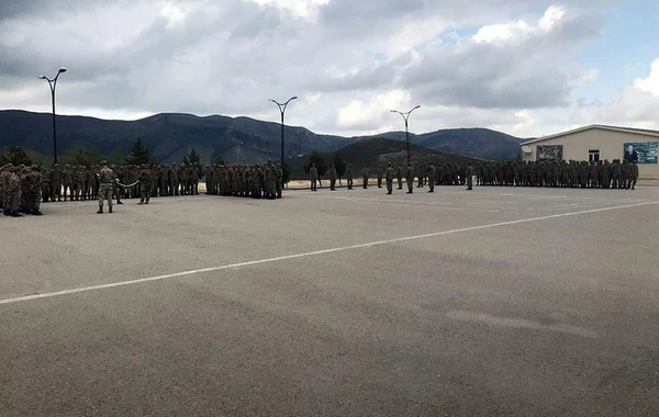 Hərbi vəzifəlilərin təlim toplanışı başa çatıb - FOTO/VİDEO