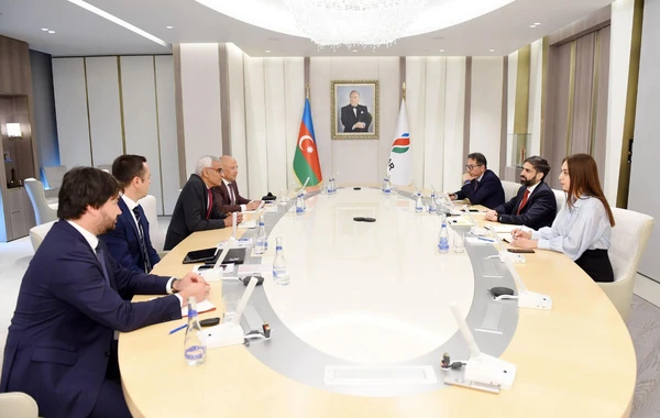 SOCAR-ın prezidenti Pattabi Seşadri ilə görüşüb - FOTO