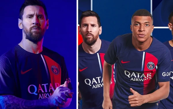Mbappe, Neymar və Messinin təqdimatında PSJ-nin yeni ev forması - FOTO