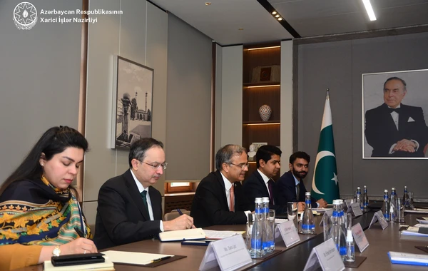 Bakıda Azərbaycan və Pakistan XİN-ləri arasında siyasi məsləhətləşmələr keçirilib - FOTO