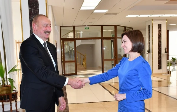 Kişineuda Azərbaycan və Moldova prezidentlərinin görüşü olub - YENİLƏNİB - FOTO
