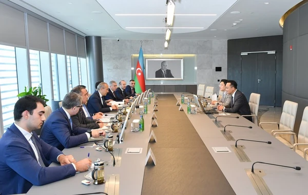 Azərbaycan Çin şirkəti ilə əməkdaşlıq imkanları barədə müzakirələr aparıb - FOTO