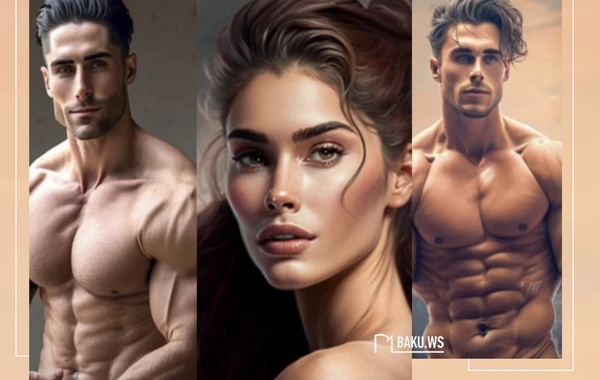 Süni intellektlə “ideal” kişi və qadınların görüntüləri yaradıldı - FOTOLAR