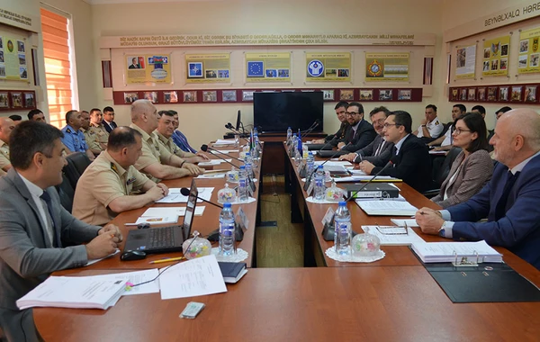 NATO-nun nümayəndə heyəti ilə ikitərəfli görüş keçirilib - FOTO