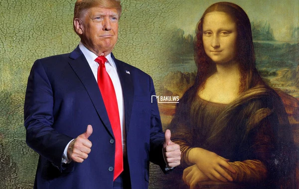 Tramp özünü "Mona Liza"ya bənzədir