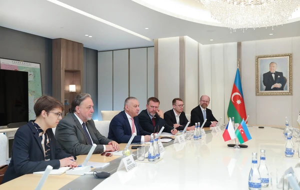 Президент SOCAR встретился с министром промышленности и торговли Чехии - ФОТО