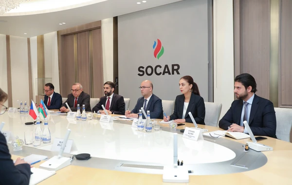 Президент SOCAR встретился с министром промышленности и торговли Чехии - ФОТО