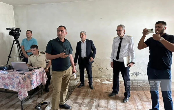 Şuşada kütləvi məzarlıq aşkarlanan əraziyə səfər təşkil olunub, faktlar nümayiş etdirilib - FOTO