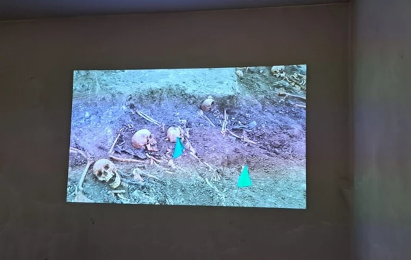 Şuşada aşkarlanan kütləvi məzarlıq insanlıq əleyhinə ən dəhşətli cinayətlərdən biridir - FOTO