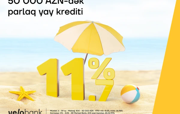 Yelo Bank-dan parlaq yay krediti