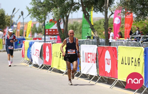 Nar triatlon üzrə “IronWind” açıq turnirinə dəstək olub - FOTO